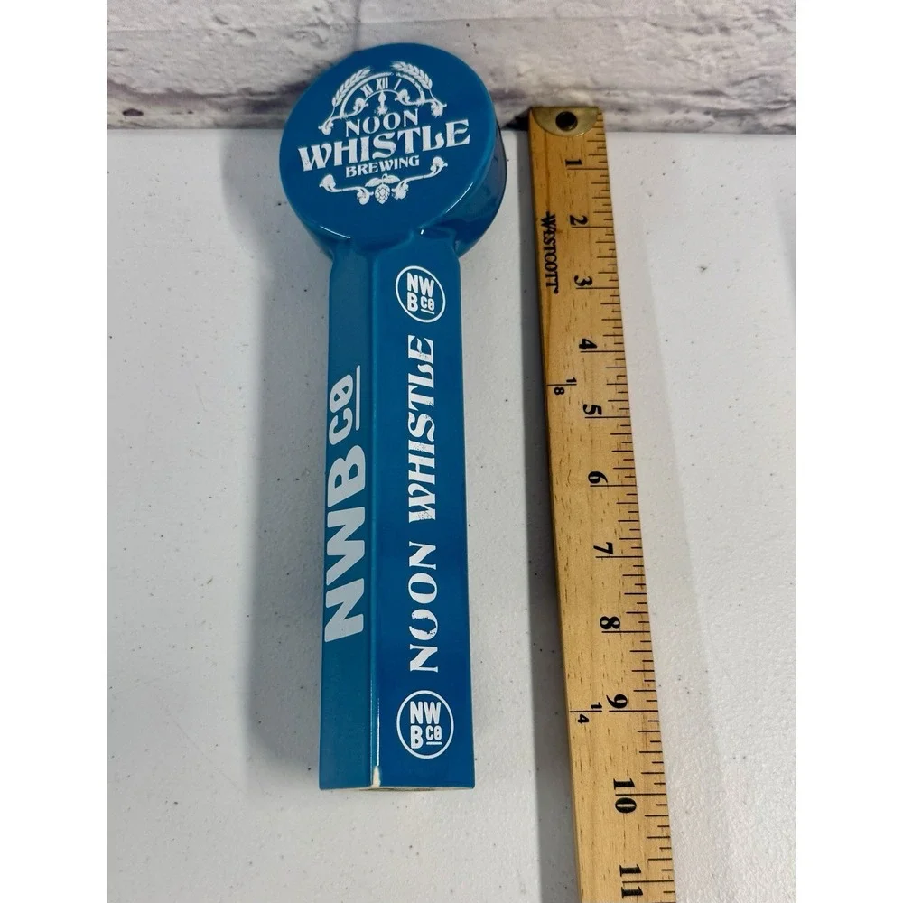 Noon Whistle Brewing Ceramic Beer Tap Handle 10